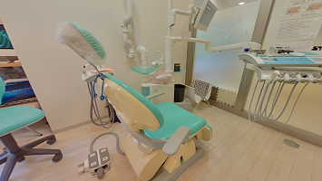 こころデンタルクリニックの歯科衛生士のVR画像