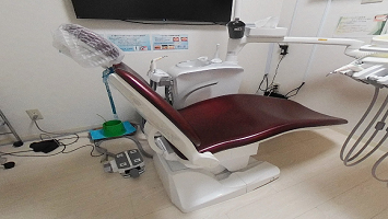 うえほんまち歯科の歯科助手求人のVR画像
