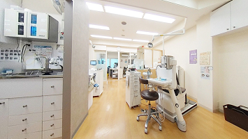 ふじもと歯科の歯科衛生士求人のVR画像