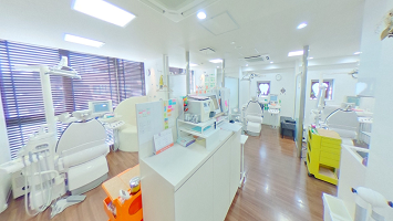 グリーン歯科クリニックの歯科衛生士求人のVR画像