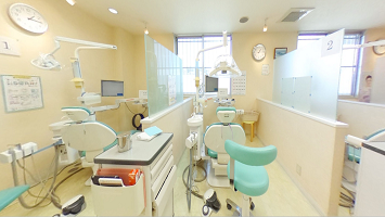 矢切ファミリー歯科の歯科衛生士求人のVR画像