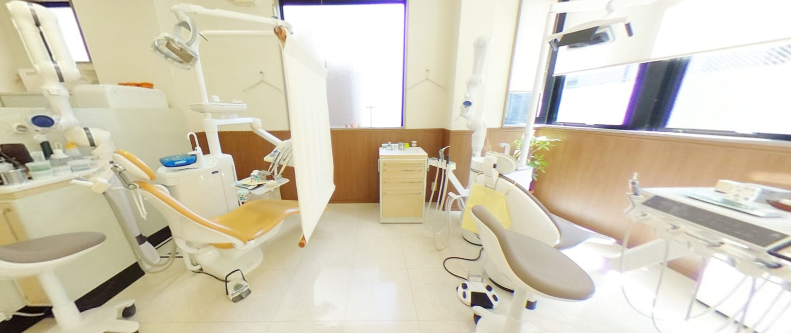 おかもと歯科医院の歯科助手求人のVR画像