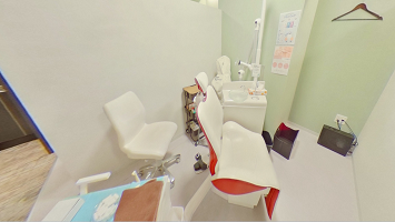 尾山台駅前歯医者の歯科衛生士求人のVR画像